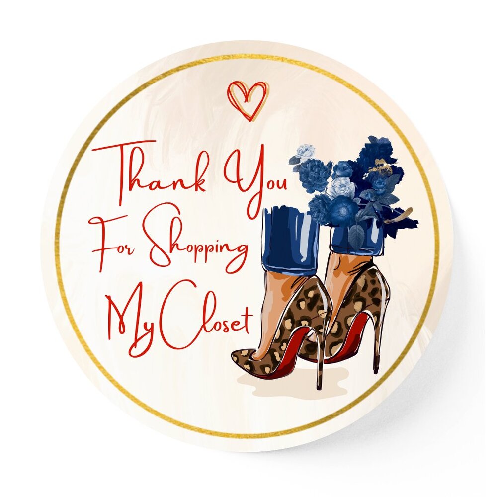 Cheetah Thank You For Small Businesses - Show Your Customers You Care - 2 inch
